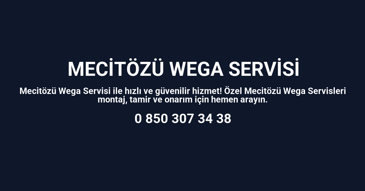 Mecitözü Wega Servisi